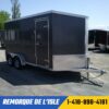 Remorque Fermée Idéal Cargo 7x14 Noire