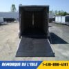 Remorque Fermée Idéal Cargo 7x14 Noire