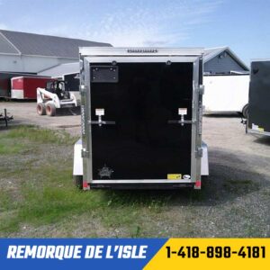 Remorque fermée US Cargo 5x8SA couleur noire