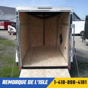 Remorque fermée US Cargo 5x8SA couleur noire