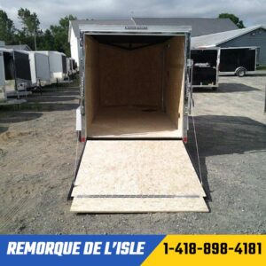Remorque fermée US Cargo 6x12 SA couleur charcoal