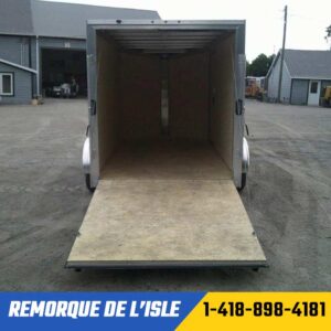 Remorque fermée Xpress 6x12 sa couleur charcoal