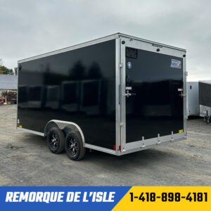 Remorque fermée Dura-maxx 8.5x16 ta2 noire