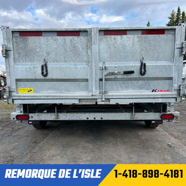 Remorque Dumpeur K-TAIL 82x16 16000 lbs