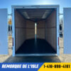 Remorque Fermée Idéal Cargo 7x14 Blanche