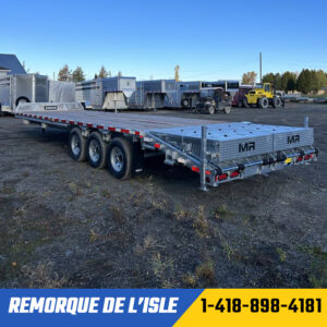 Remorque Plateforme Maxi-Roule Deckover 25+5tr5 Galvanisé