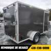 Remorque Fermée Xpress 6×12 Charcoal
