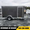 Remorque Fermée Xpress 6×12 Charcoal