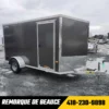 Remorque Fermée Xpress 6×12 Charcoal