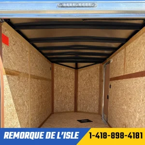 REMORQUE FERMÉE US CARGO MODÈLE 6X12SA