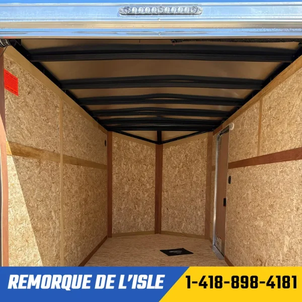 REMORQUE FERMÉE US CARGO MODÈLE 6X12SA
