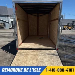 REMORQUE FERMÉE US CARGO MODÈLE 6X12SA