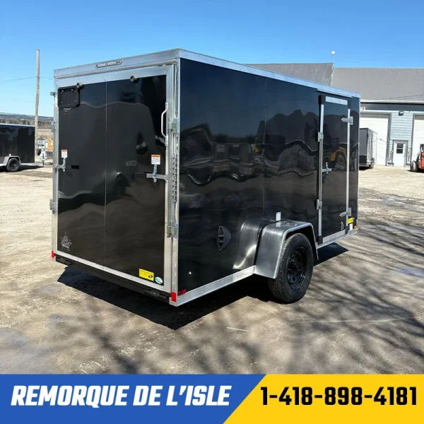 REMORQUE FERMÉE US CARGO MODÈLE 6X12SA