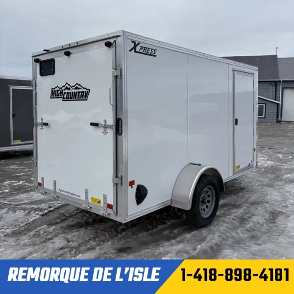 REMORQUE FERMÉE XPRESS 6X12SA