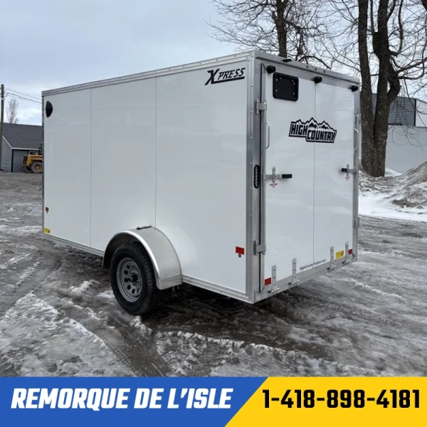 REMORQUE FERMÉE XPRESS 6X12SA