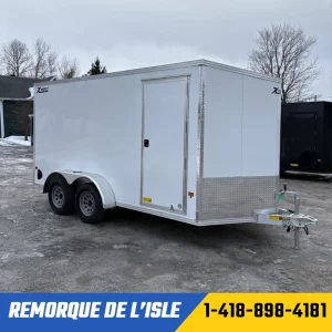 REMORQUE FERMÉE XPRESS 7X14TA2 COULEUR BLANC