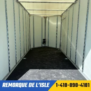 Remorque fermée Duramaxx 7x16ta2 couleur noire