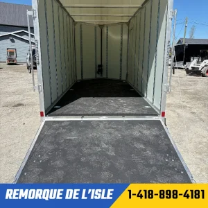 Remorque fermée Duramaxx 7x16ta2 couleur noire