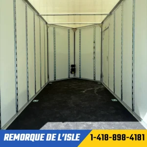 Remorque fermée Duramaxx 7x16ta3 couleur blanc