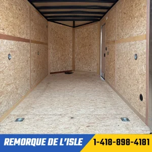 REMORQUE FERMÉE US CARGO 6X12SA