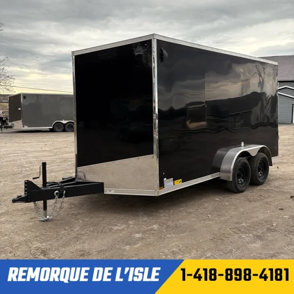 REMORQUE FERMÉE US CARGO 6X12SA