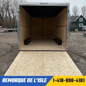 REMORQUE FERMÉE US CARGO 8.5X16TA2