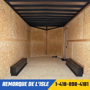 REMORQUE FERMÉE US CARGO 8.5X16TA2