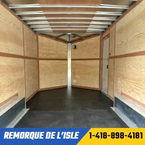 Remorque fermée Ideal Cargo 8.5x16ta3 couleur noire