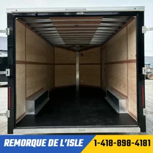 Remorque fermée Ideal Cargo 8.5x16ta3 couleur noire