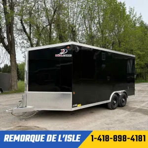 Remorque fermée Ideal Cargo 8.5x16ta3 couleur noire