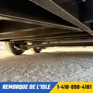 Remorque fermée USCARGO 7x14ta2 couleur charcoal