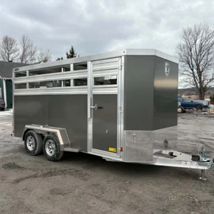 REMORQUE À ANIMAUX EBY LIVESTOCK DE 16 PIEDS